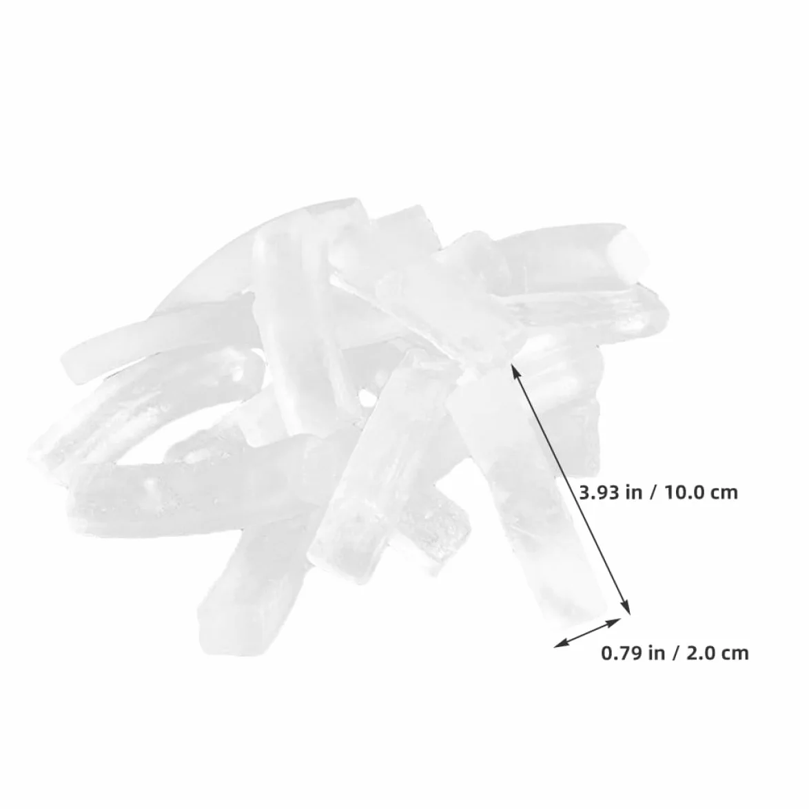 STOBAZA Base di Sapone Idratante Bianco Vegetale 3 Sacchetti per Sapone Fatto a Mano per Corpo e Mani Uso Domestico