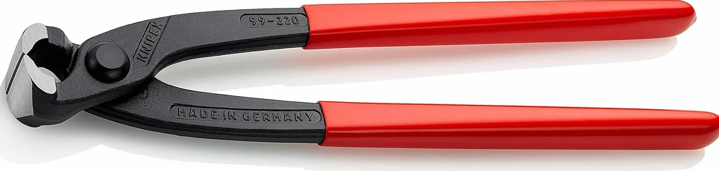 KNIPEX Tenaglia 220 mm 99 01 220 pinza per ferraioli e cementisti rivestiti in resina sintetica