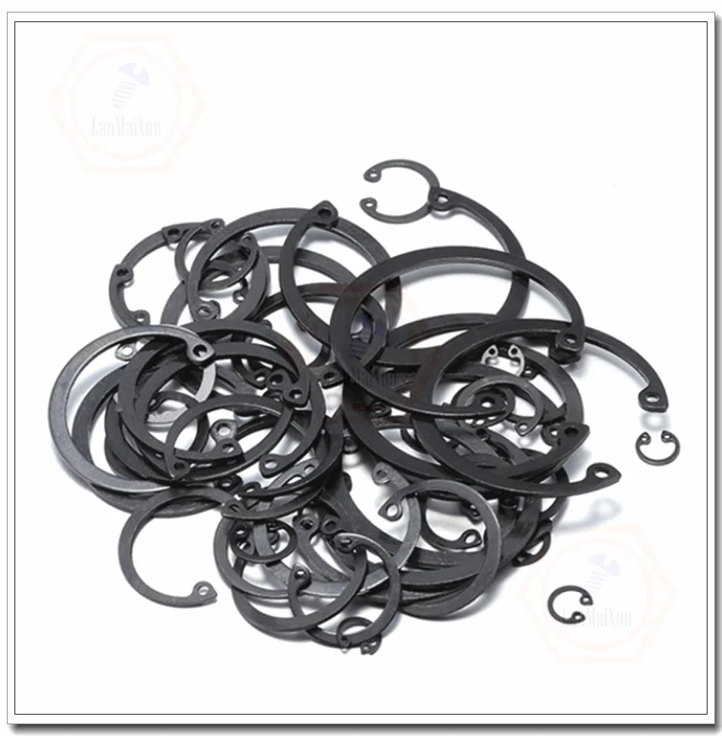 Clip a C in Acciaio Inossidabile 304 15mm, Anello Elastico Interno, Anello a Scatto, Anello di Fissaggio Interno - 50 Pezzi
