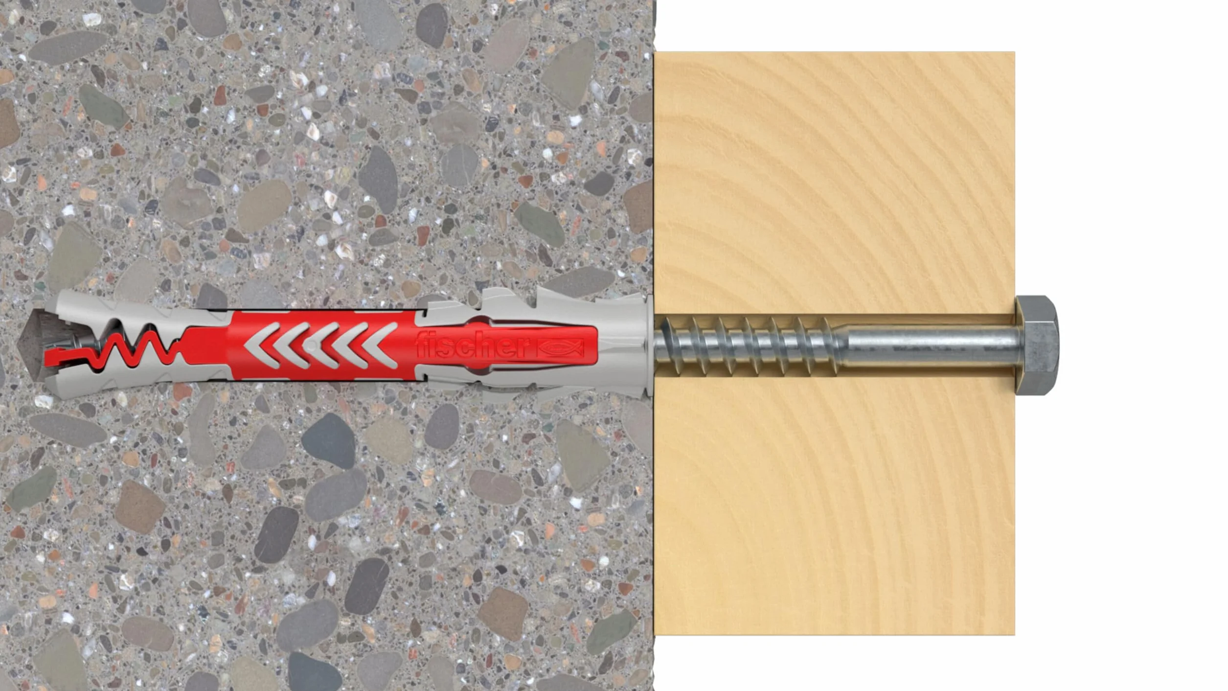 Fischer Duopower Tasselli Lunghi 10x80 mm con Vite Universali per Fissaggio Mensole Pensili Staffe TV