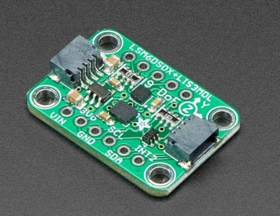 Adafruit LSM6DSOX LIS3MDL Precision 9 DoF IMU STEMMA QT Qwiic