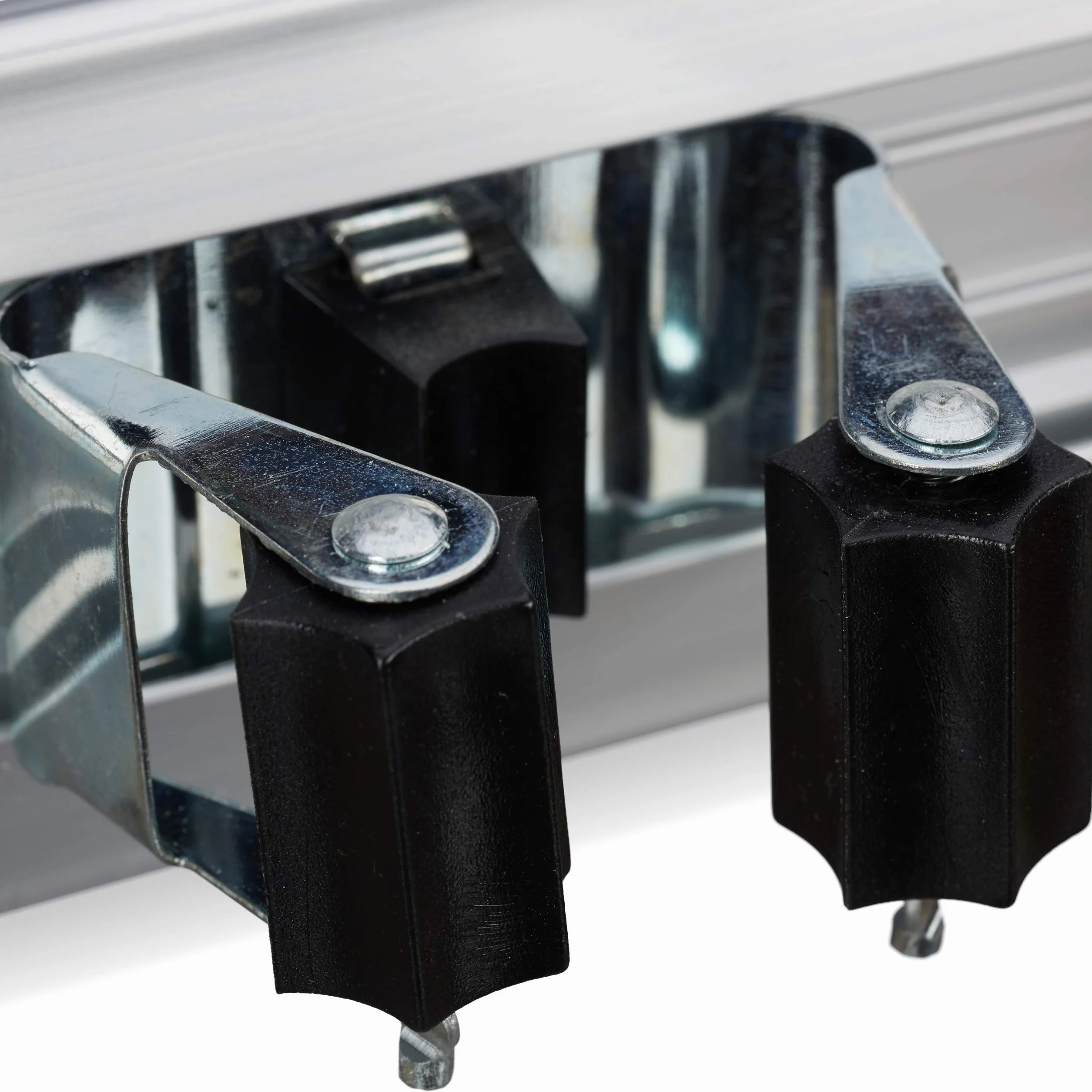Relaxdays Porta Utensili da Parete in Alluminio Argento