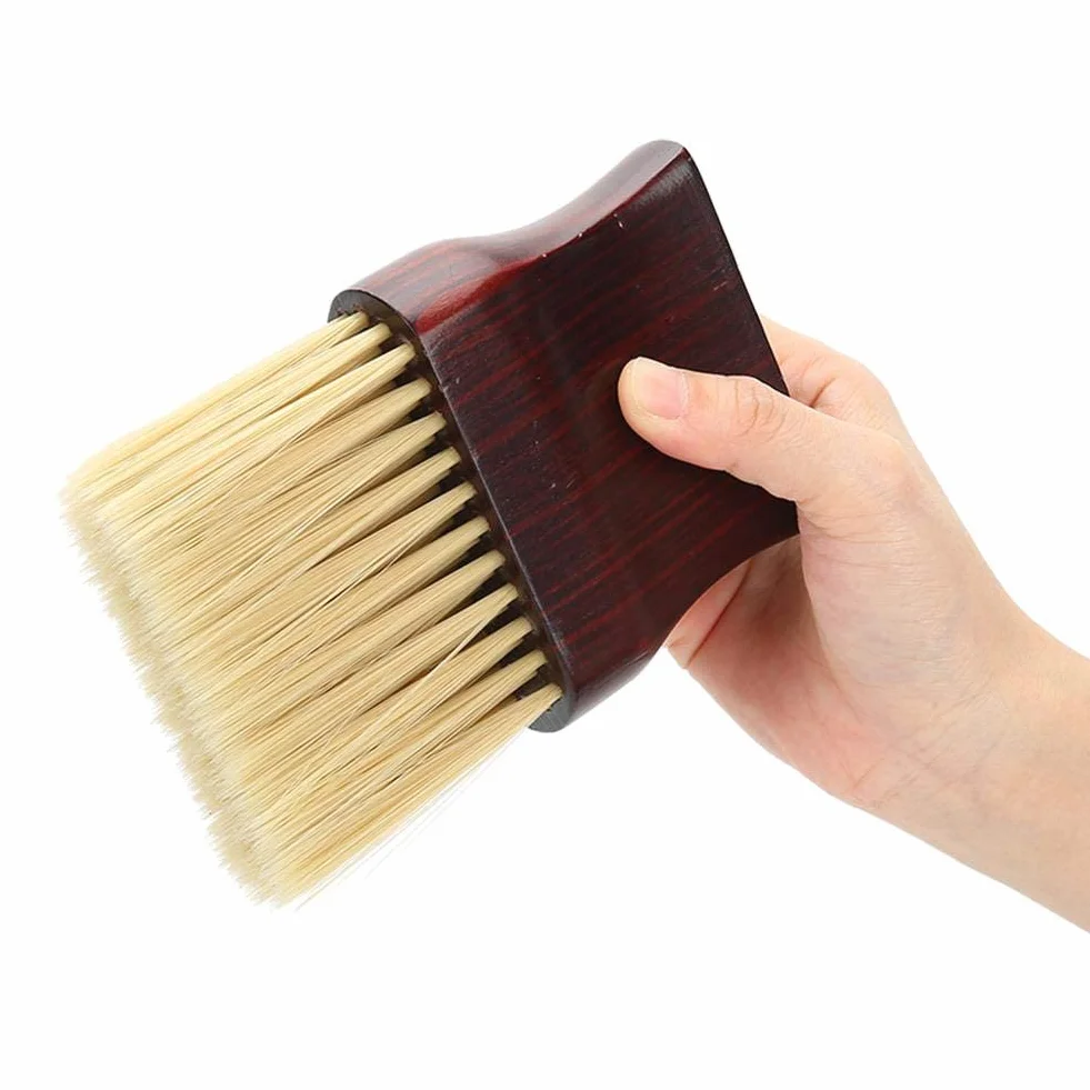 Spazzola collo per parrucchiere professionale - Spazzola per la polvere del viso accessori per parrucchieri accessori per parrucchieri