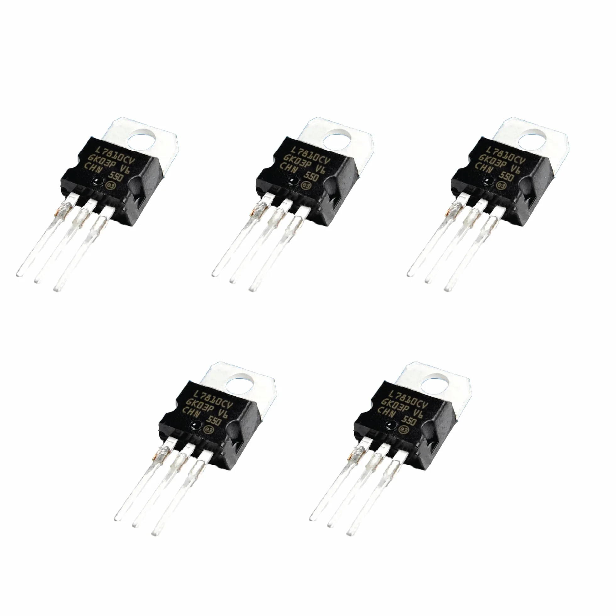 Regolatori di tensione 7810 L7810 L7810CV LM7810 LM7810CV TO-220 10V 1.5A Kit 5