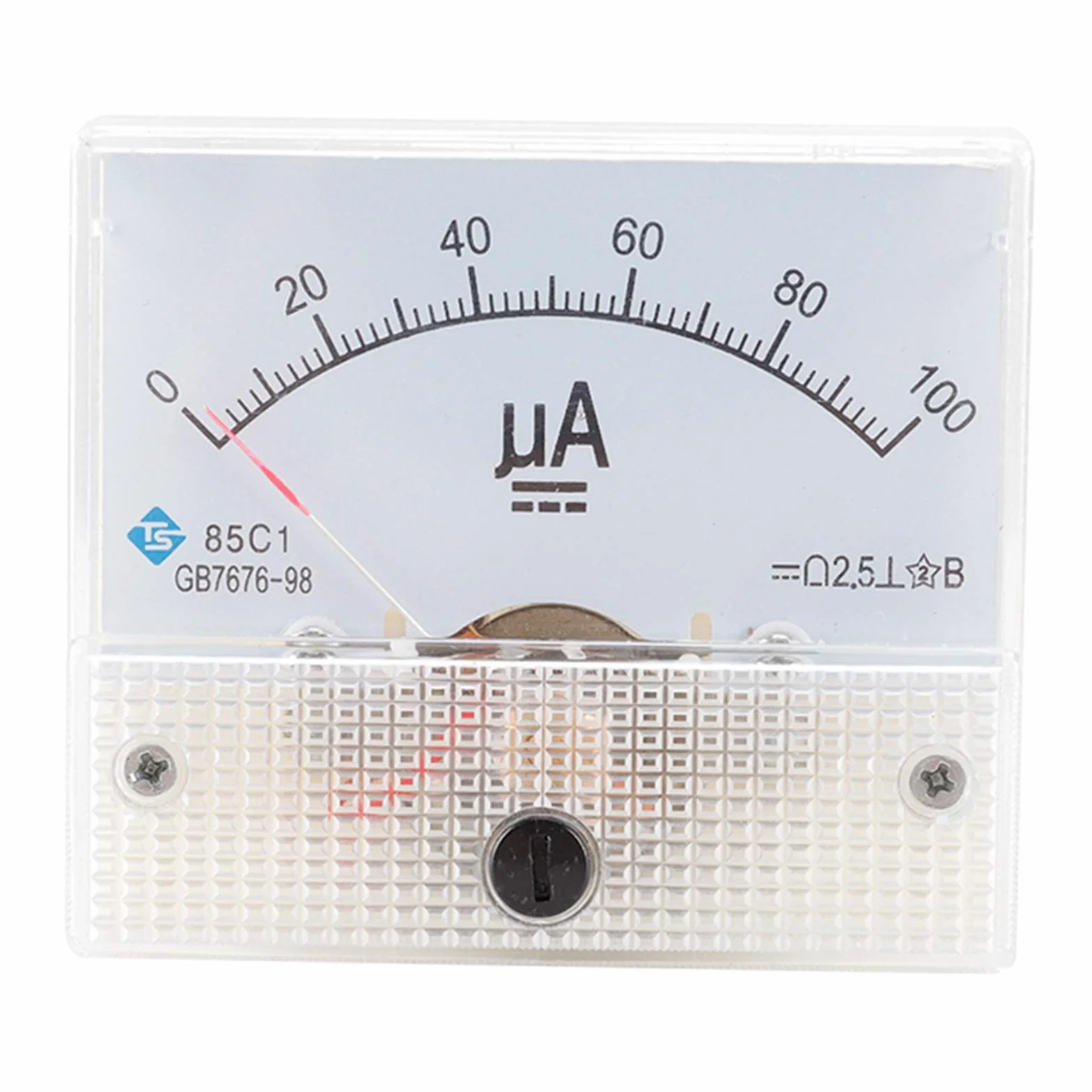 AMP Microamp Amperometro Corrente Meter Gauge DC 0-100uA