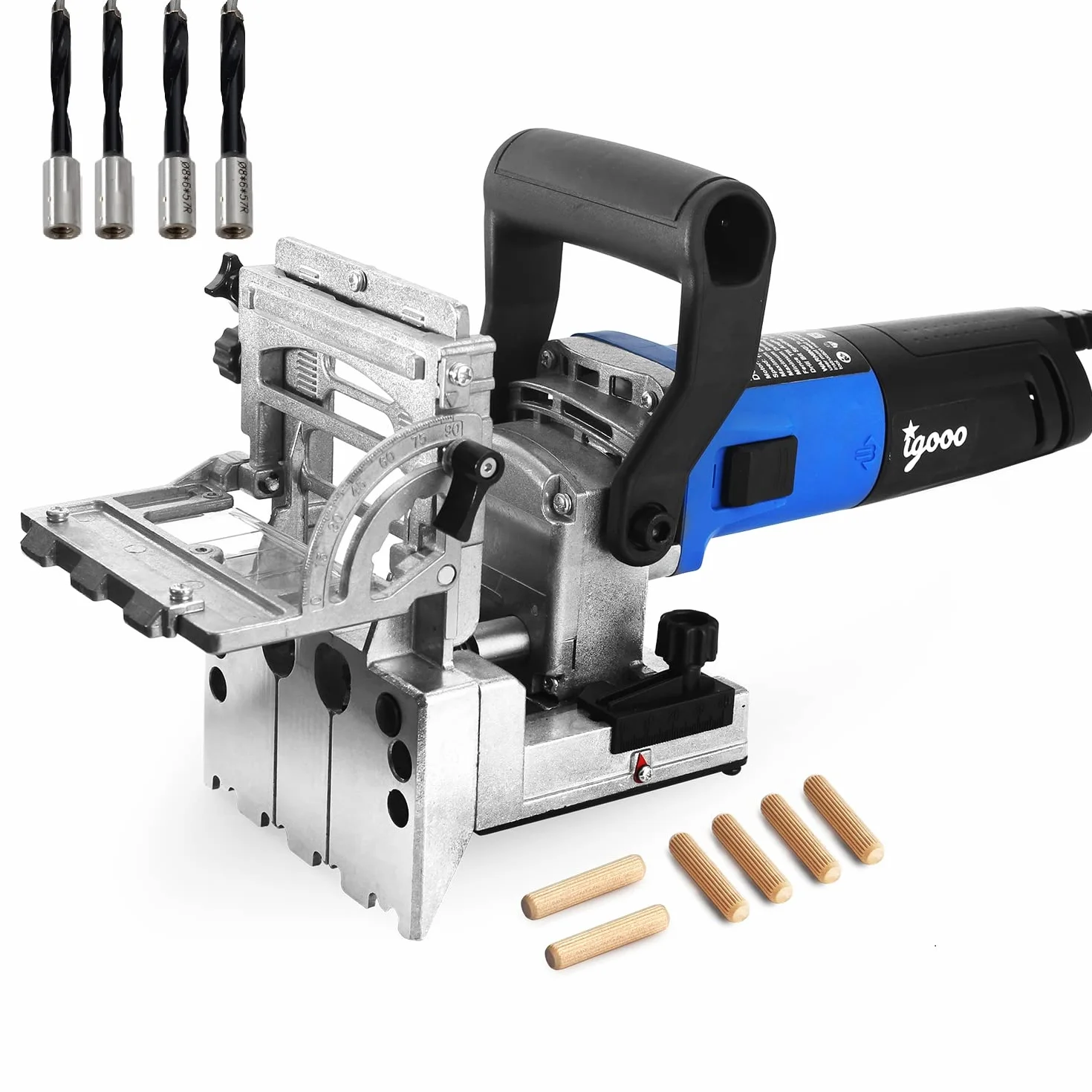 Jointer a doppio mandrino DJ710 710W 120V 60Hz falegnameria a piastre
