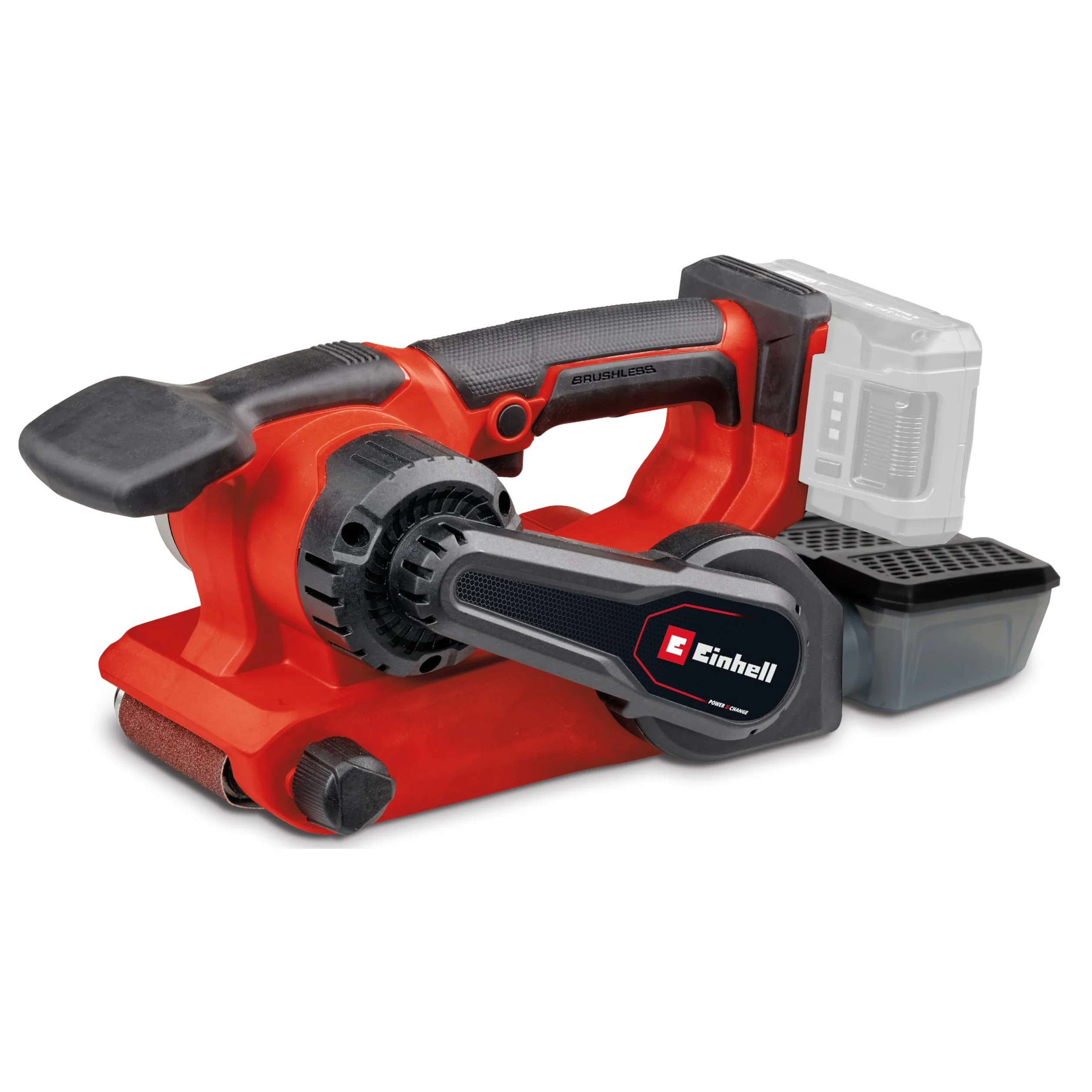 Levigatrice a batteria TP-BS 18/457 Li BL-Solo Power X-Change Einhell 18 V Brushless 3 nastri abrasivi 457x75 mm