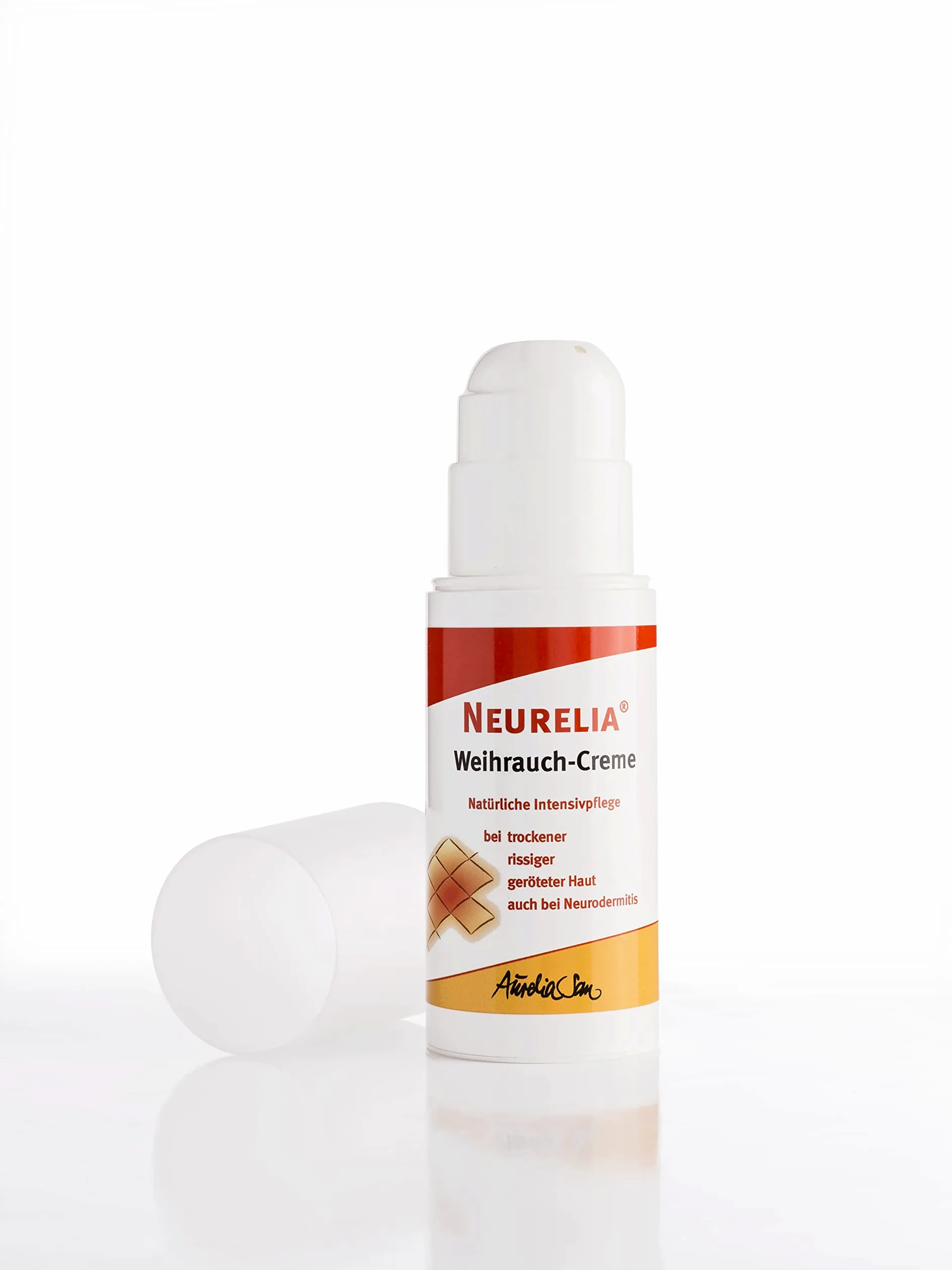 Crema all'incenso Neurelia, 100 ml, per la cura intensiva quotidiana in caso di pelle secca, screpolata o arrossata, anche accompagnata da neurodermite