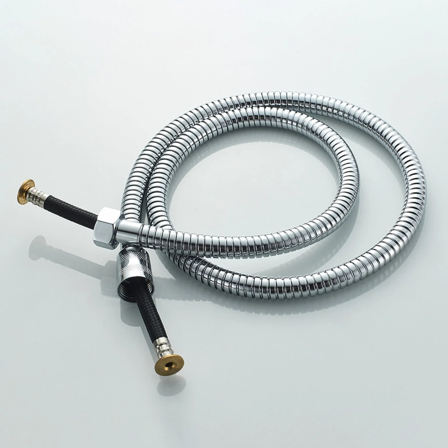 Ibergrif M20282 Bidet Doccetta Cromo Spruzzatore Doccia con Supporto e Flessibile