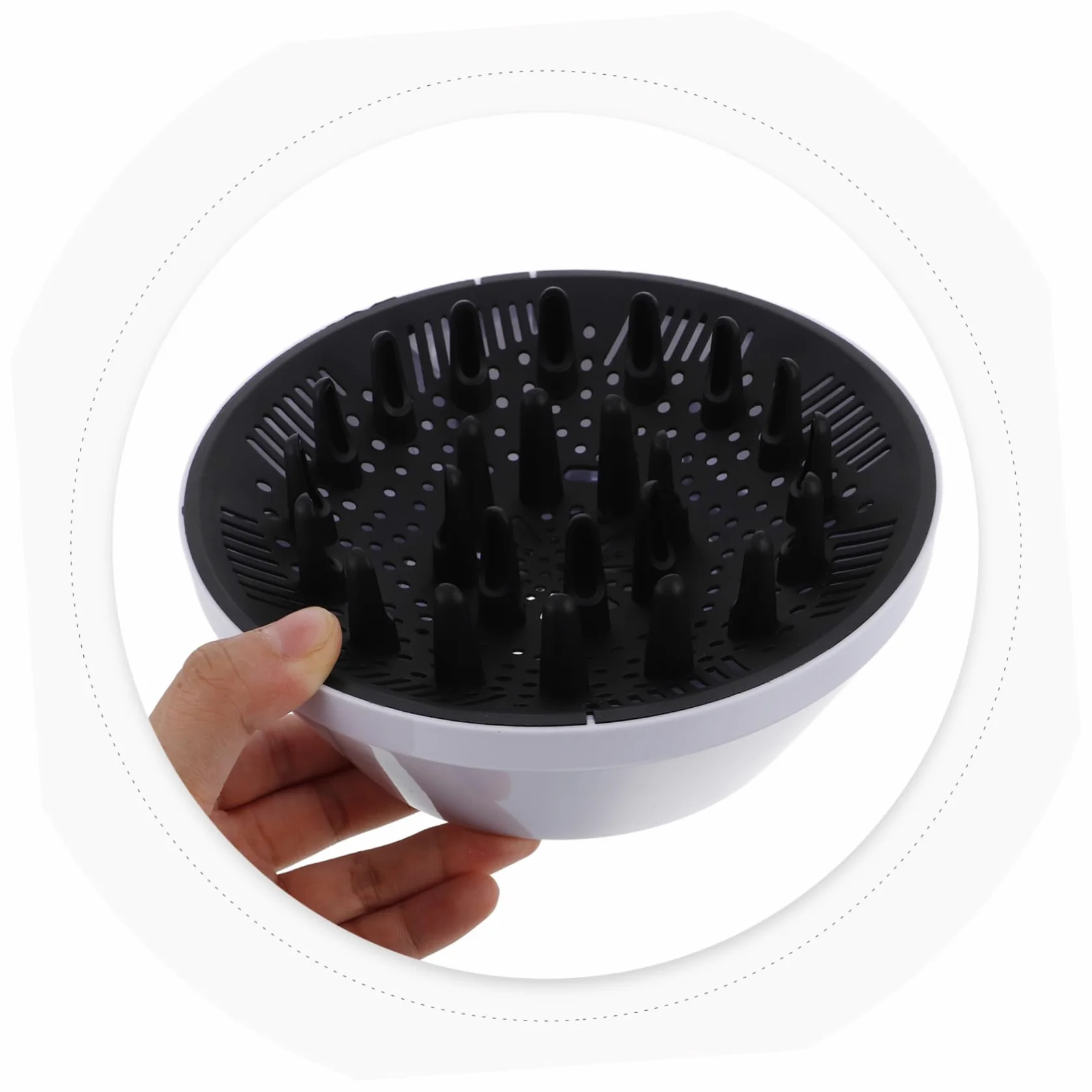 Diffusore Per Asciugacapelli Diffusori Per Diffusore Pieghevole Portatile Adatto Per Capelli Mossi e