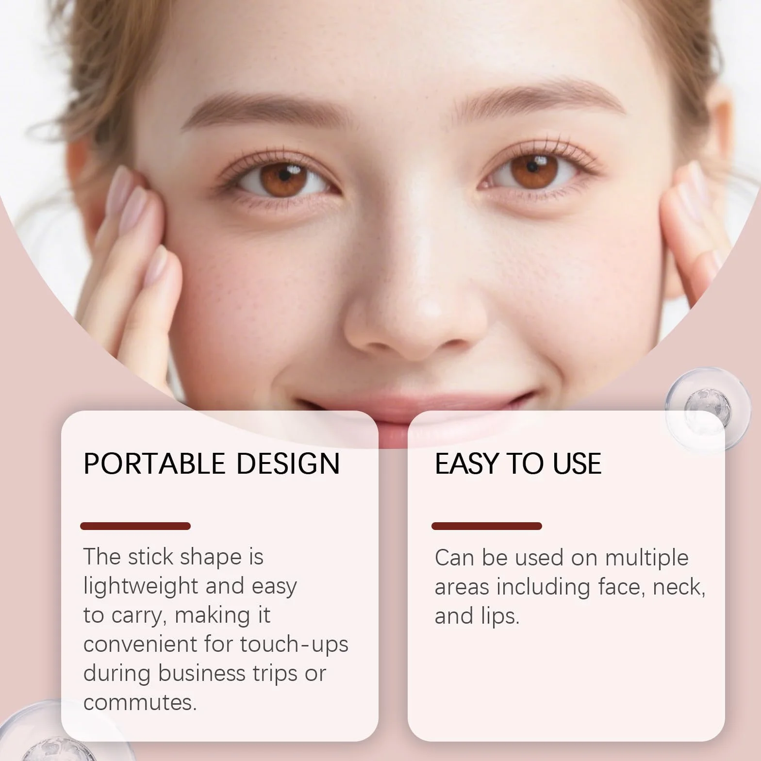 PDRNs Pink Collagen Volume Multi Balm, matita anti-rughe e idratante, attenua le linee sottili, rassoda la pelle, cura anti-età, per occhi, collo e fronte