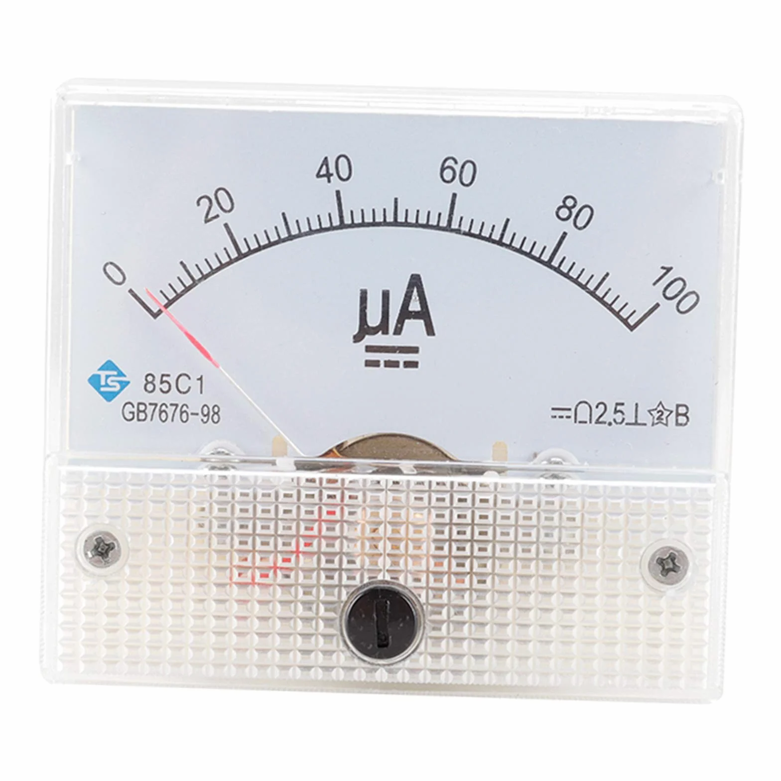AMP Microamp Amperometro Corrente Meter Gauge DC 0-100uA