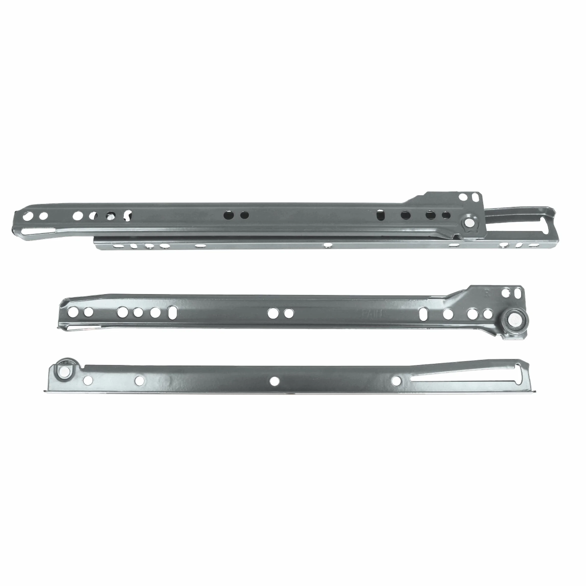 Amig Set di 2 Guide Scorrevoli Metalliche 400 x 37 mm per Cassetti Mobili e Armadietti