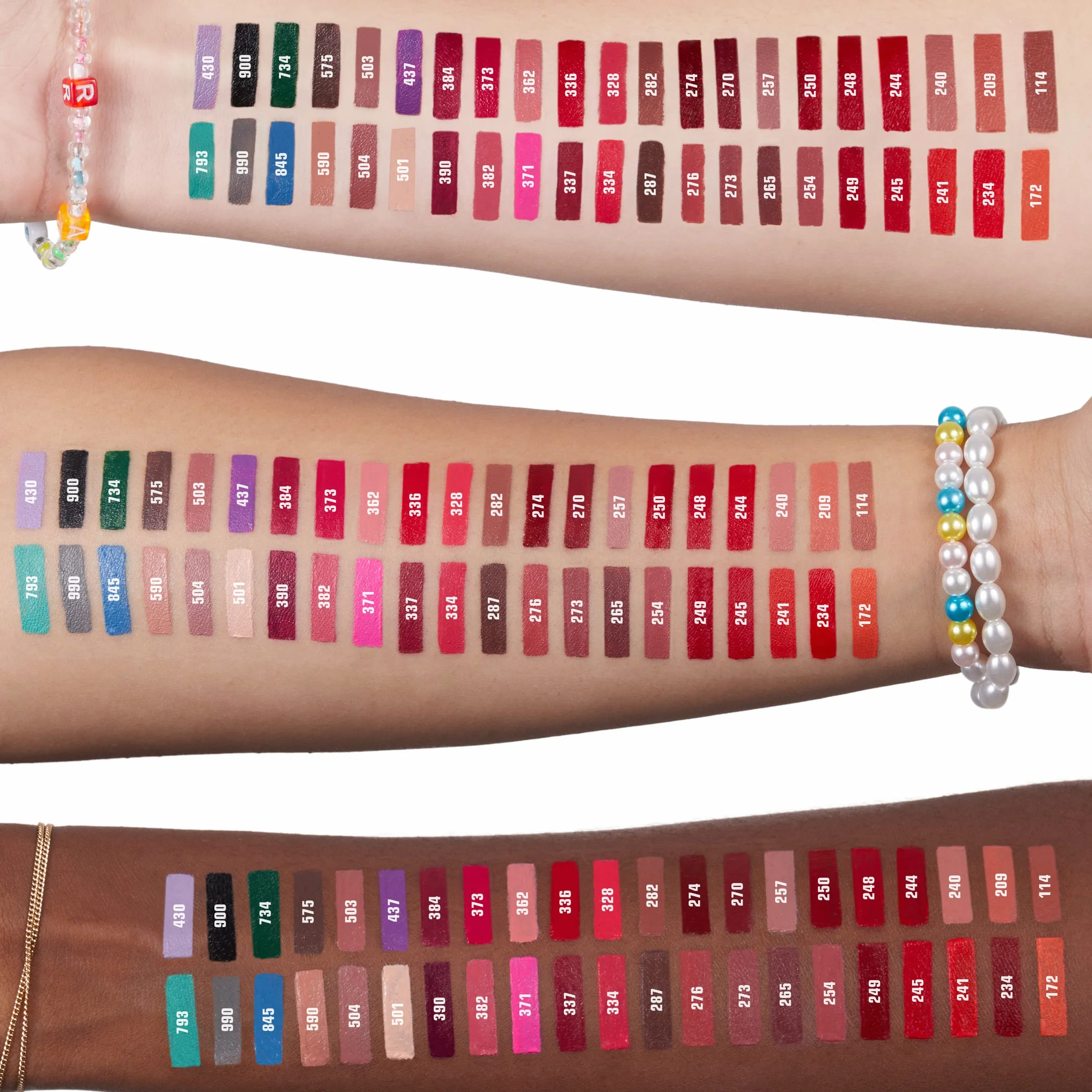 3INA MAKEUP - The Lipstick 257 - Rosa Polverosa - Rossetto Matte - Alta Pigmentazione - Rossetti Cremosi - Profumo di vaniglia e custodia magnetica - Lucido e Mat - Vegan - Cruelty Free