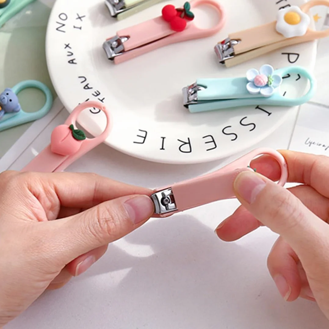 2 pezzi tagliaunghie, tagliaunghie per bambini, professionale, in acciaio inossidabile, pinzette per unghie, per donne, ragazze, bambini, strumento da taglio professionale per la preparazione di