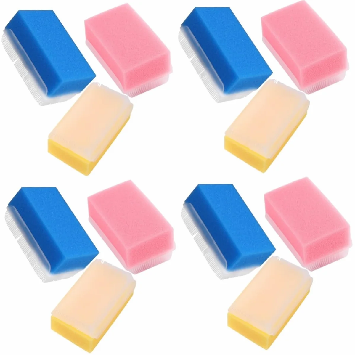12 Pezzi Spazzola Massaggiante Spazzola Per Neonati Spazzola Sensoriale Spugna Morbida Spugne Da Bagno Per Neonati Spazzola Spugna Per Neonati Spugna Per Il Bagno Spazzola Per Il