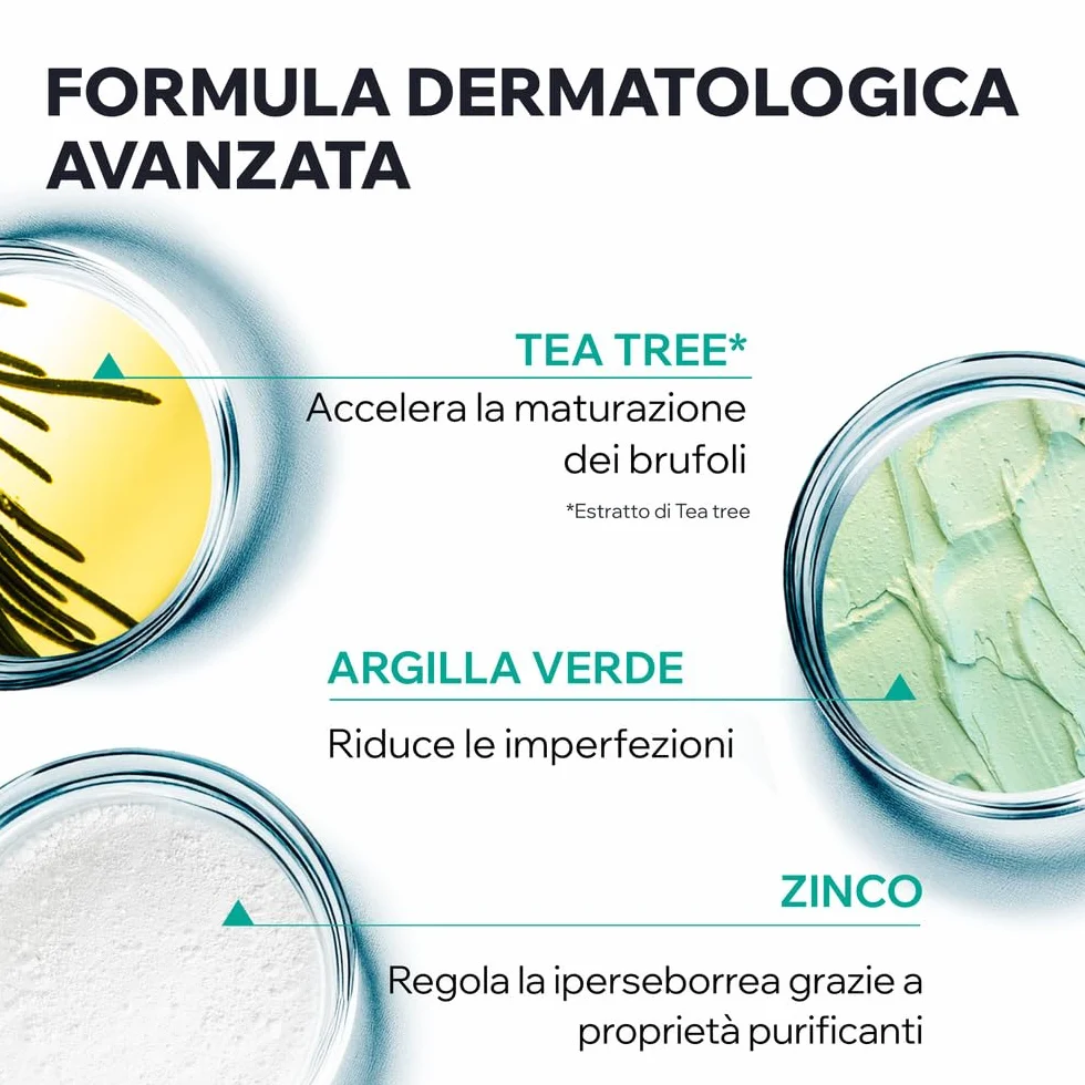 Uriage Hyseac Pasta SOS con Árbol del Té, Zinc y Arcilla Verde - Acelera la Maduración de las Imperfecciones de la Noche a la Mañana y Limita las Marcas en la Piel - Para Granos e imperfecciones.