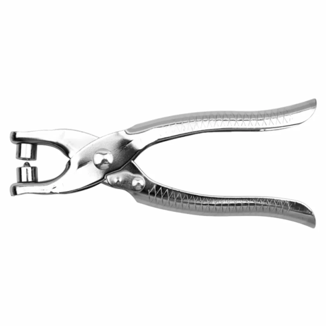 Occhiellatrice Manuale Professionale con 100 Occhielli in Metallo per Teloni, Tessuti e Scarpe