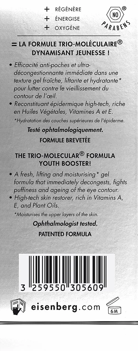 EISENBERG Uomo Il Gel Contorno Occhi, 30 ml