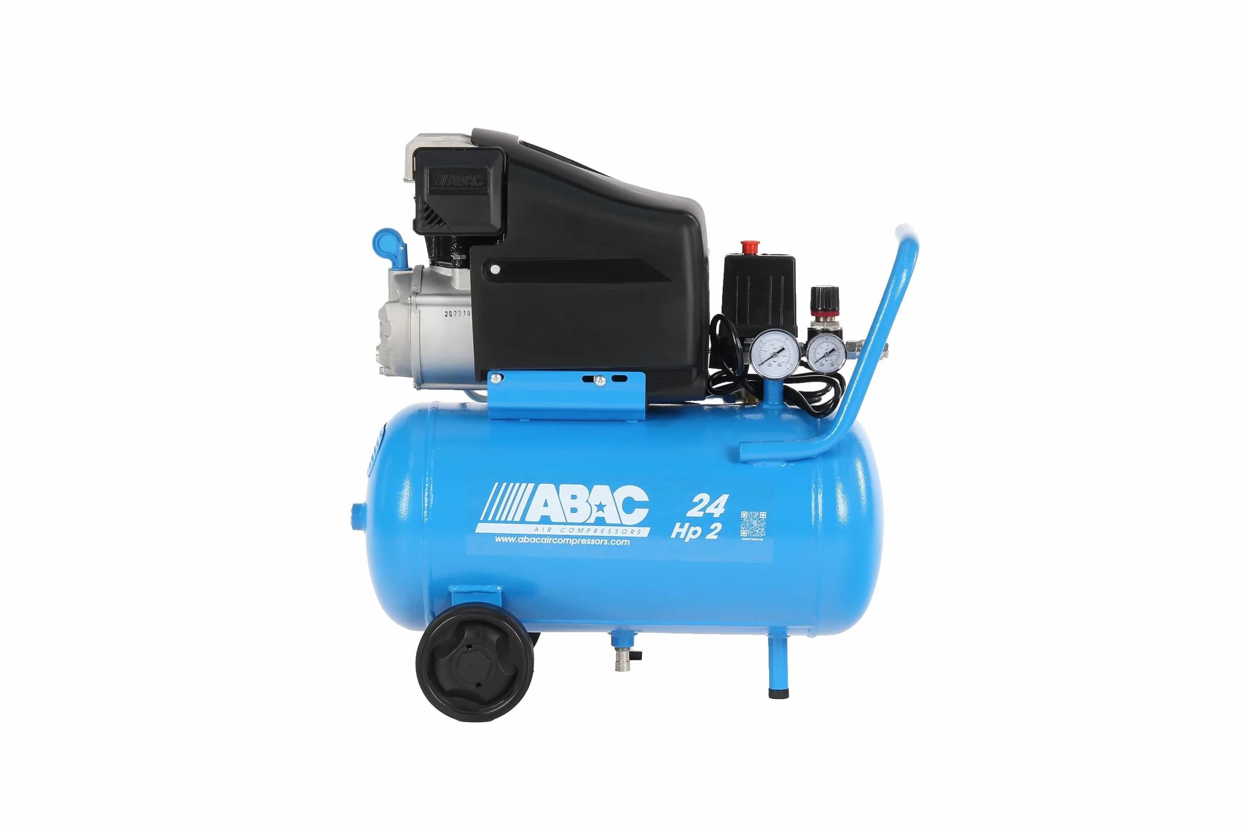 ABAC Compressore d'Aria POLE POSITION L20 24 Litri 10 Bar 2 CV Lubrificato ad olio