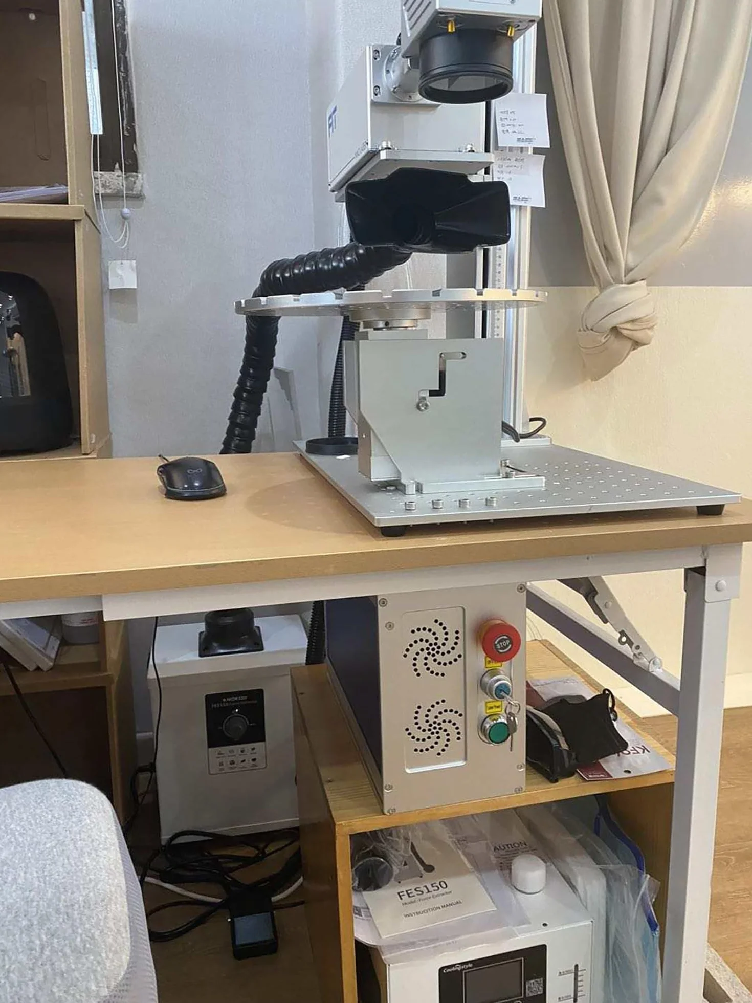 Estrattore fumi per saldatura FES150 150W Portatile 220V
