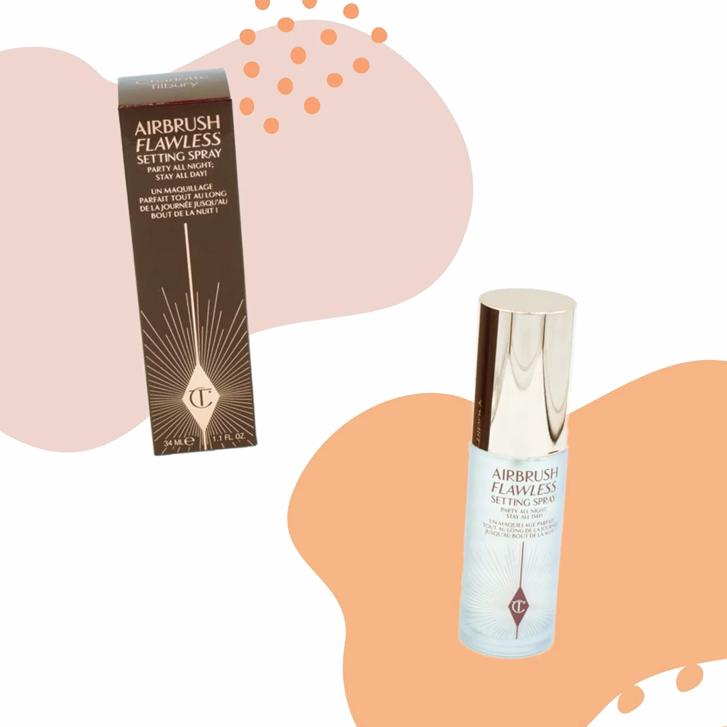 Charlotte Tilbury - Spray fissante per aerografo (34 ml)