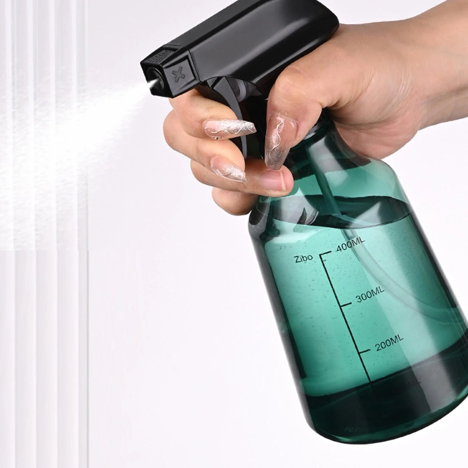 Flacone spray con ugello regolabile - 500 ml, flacone spray per acqua da giardino, flaconi spray-vuoti | Contenitore per liquidi vuoto per giardinieri, rimozione macchie di bucato, cura delle piante,