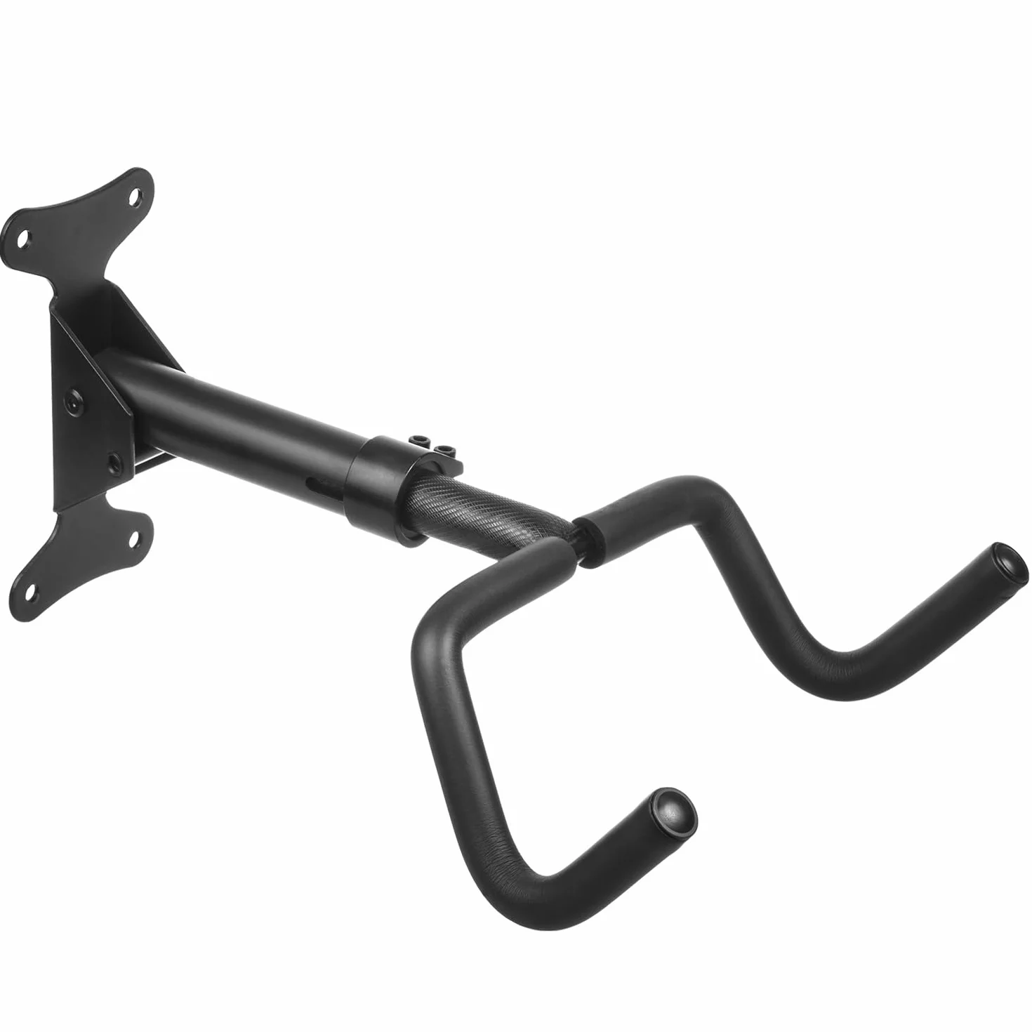 Maclean MC-431 Supporto a parete per bicicletta Portabicicletta orizzontale acciaio 30 kg Pieghevole