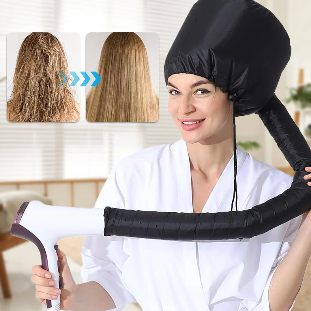 Casco per Asciugacapelli, Caschi per Asciugatura, Casco per Asciugatura Cuffia Asciugacapelli, Cuffia Casco Asciugacapelli per Ricci per Phon per Uso Domestico, per Asciugatura Capelli Ricci