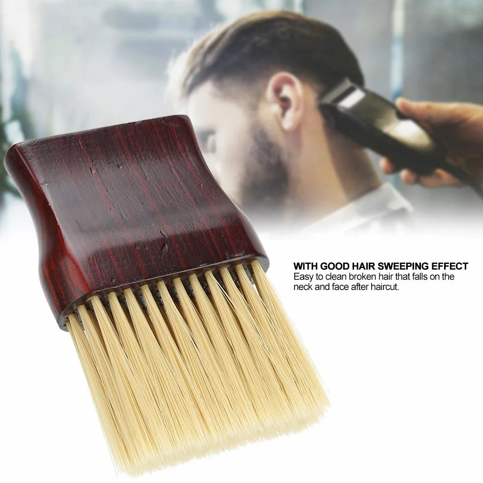 Spazzola collo per parrucchiere professionale - Spazzola per la polvere del viso accessori per parrucchieri accessori per parrucchieri