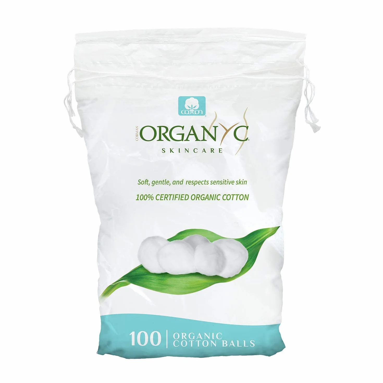 Organyc Organic Cotton Balls, 100 Count by ORGANYC