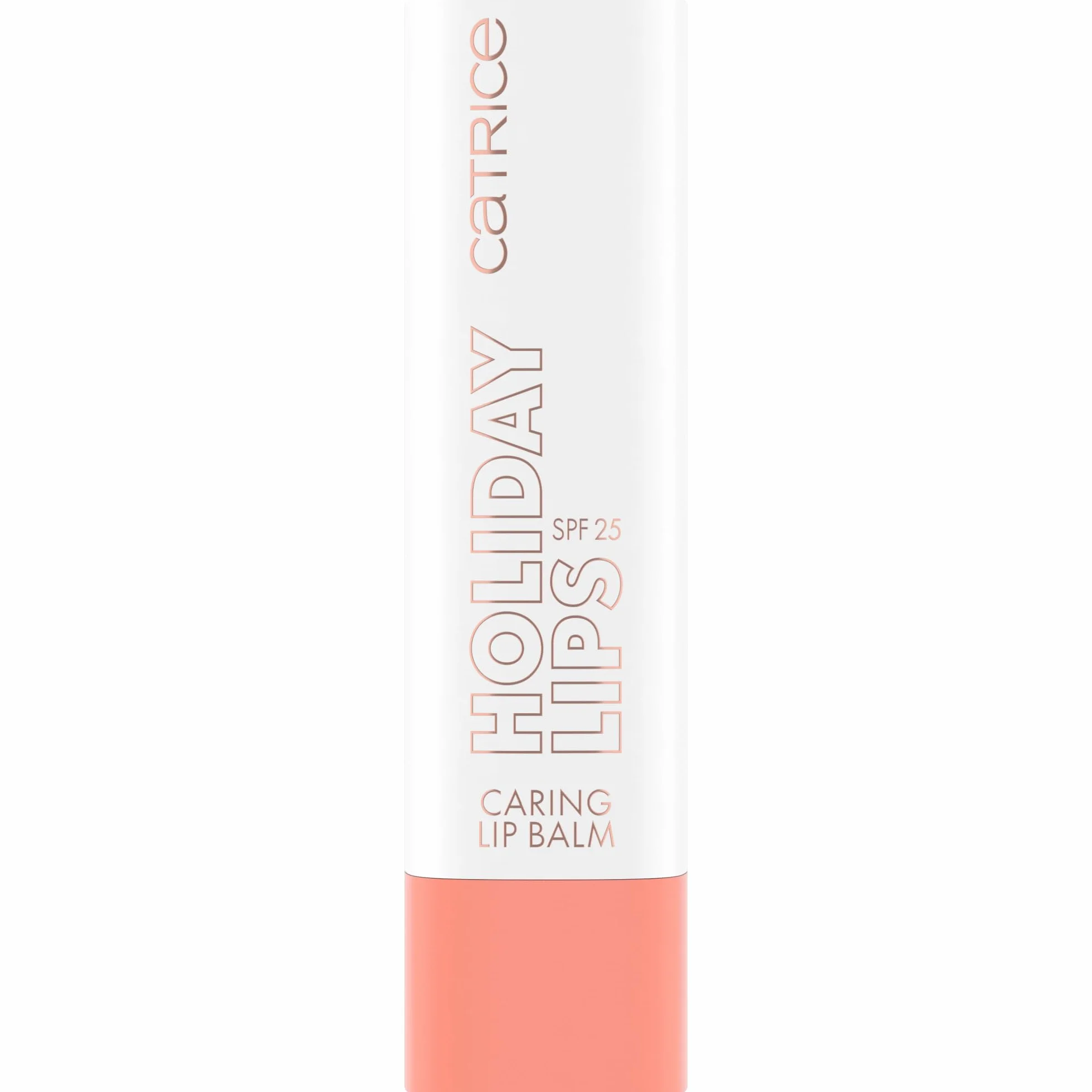 Catrice Holiday Lips Balsamo Labbra con SPF, curativo, protettivo, traslucida (3.5g)