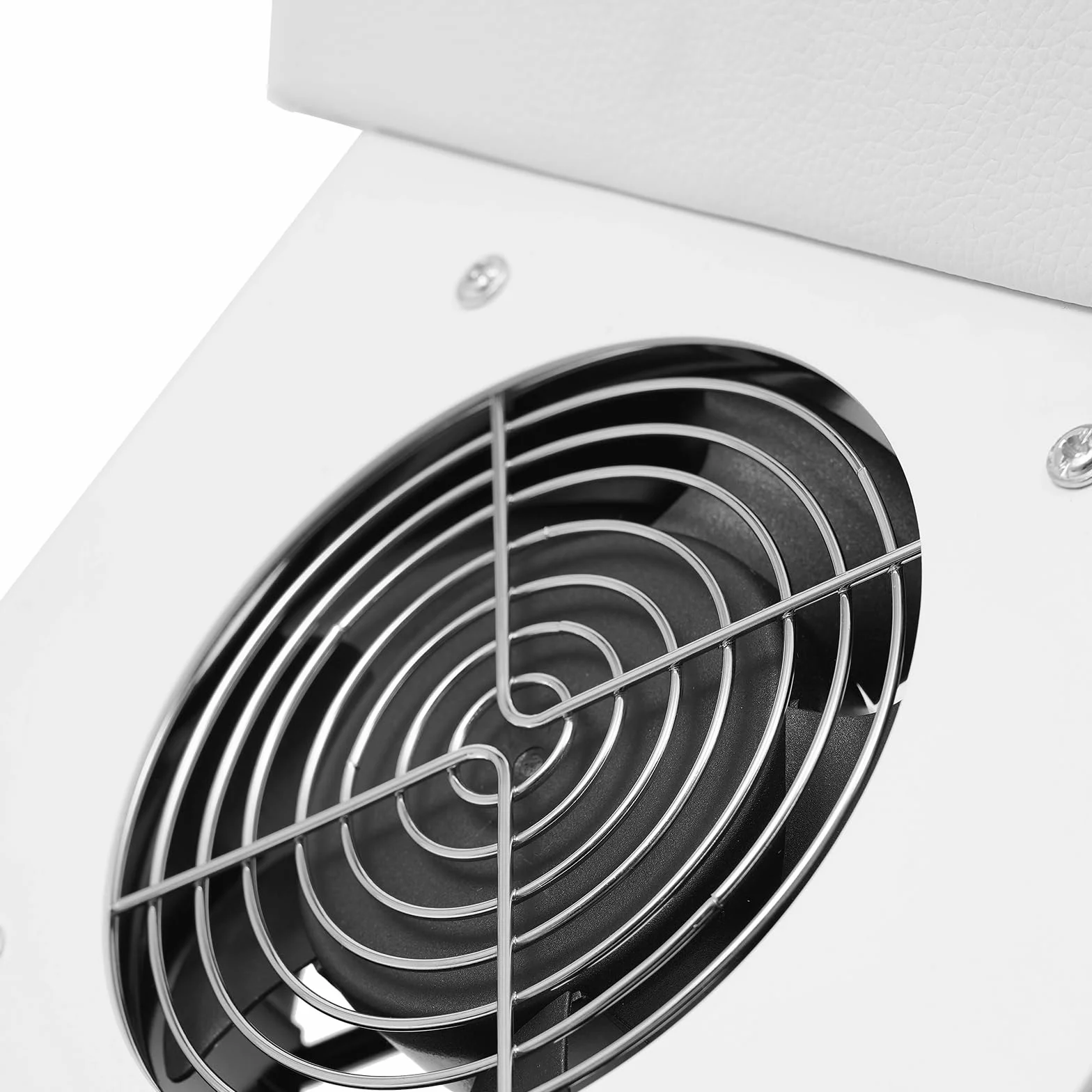Sedia per pedicure con aspirazione, per pedicure, tavolo con poggiapiedi, altezza regolabile 48 – 68 cm e capacità di carico 10 kg, supporto per pedicure, 31 x 28 x 45 cm, colore bianco