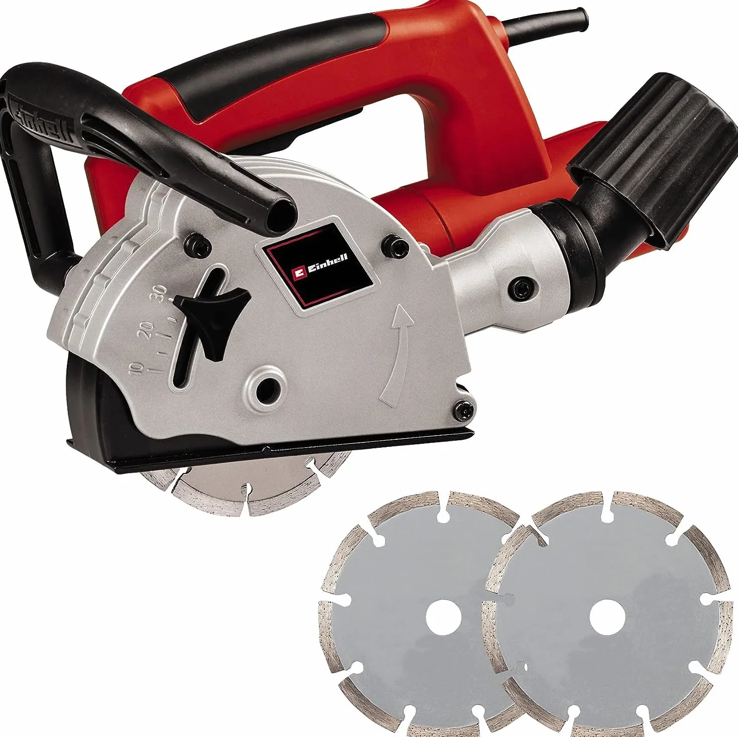 Einhell TC-MA 1300 Scanalatore Per Muro 230V 1320W 2 Dischi 125x22.2mm