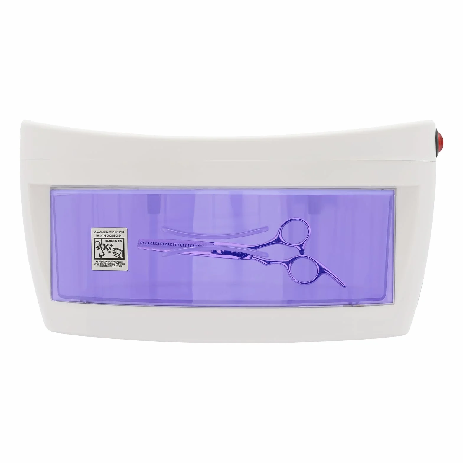 Nail Sterilizzatore UV per manicure, scatola disinfettante professionale con ozono UV, dispositivo di sterilizzazione in plastica per salone di bellezza, tatuaggio, cura dei piedi