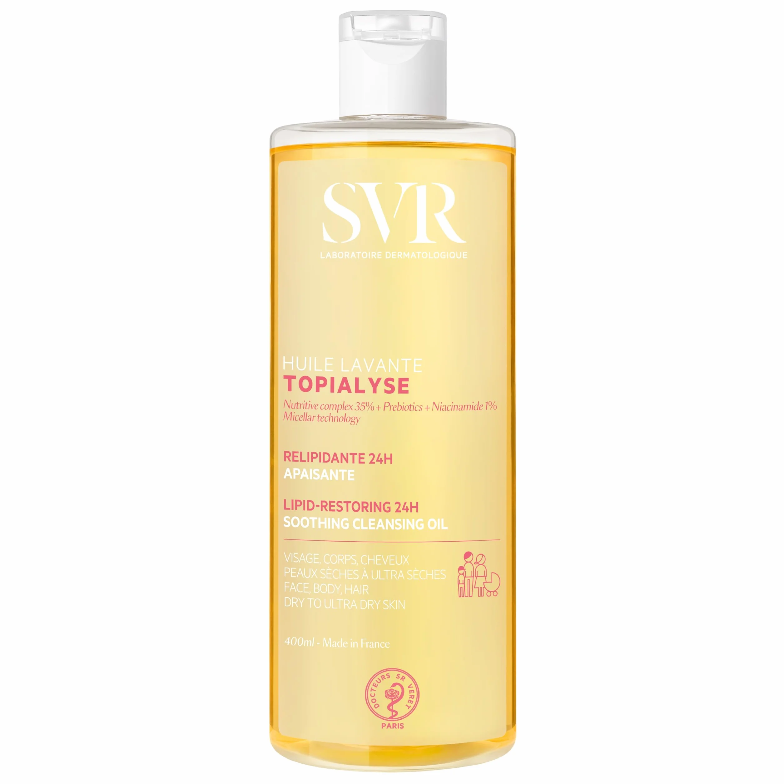 Topialyse Huile Lavante Laboratoire Svr 400ml