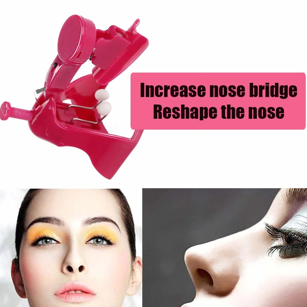 Lifter Silicone Elettrico Nose Shaper Shaping Lifting Clip, Lifting Natural Elettrico Naso Sollevamento Clip Shaper con Ponte Raddrizzamento per Face Tool