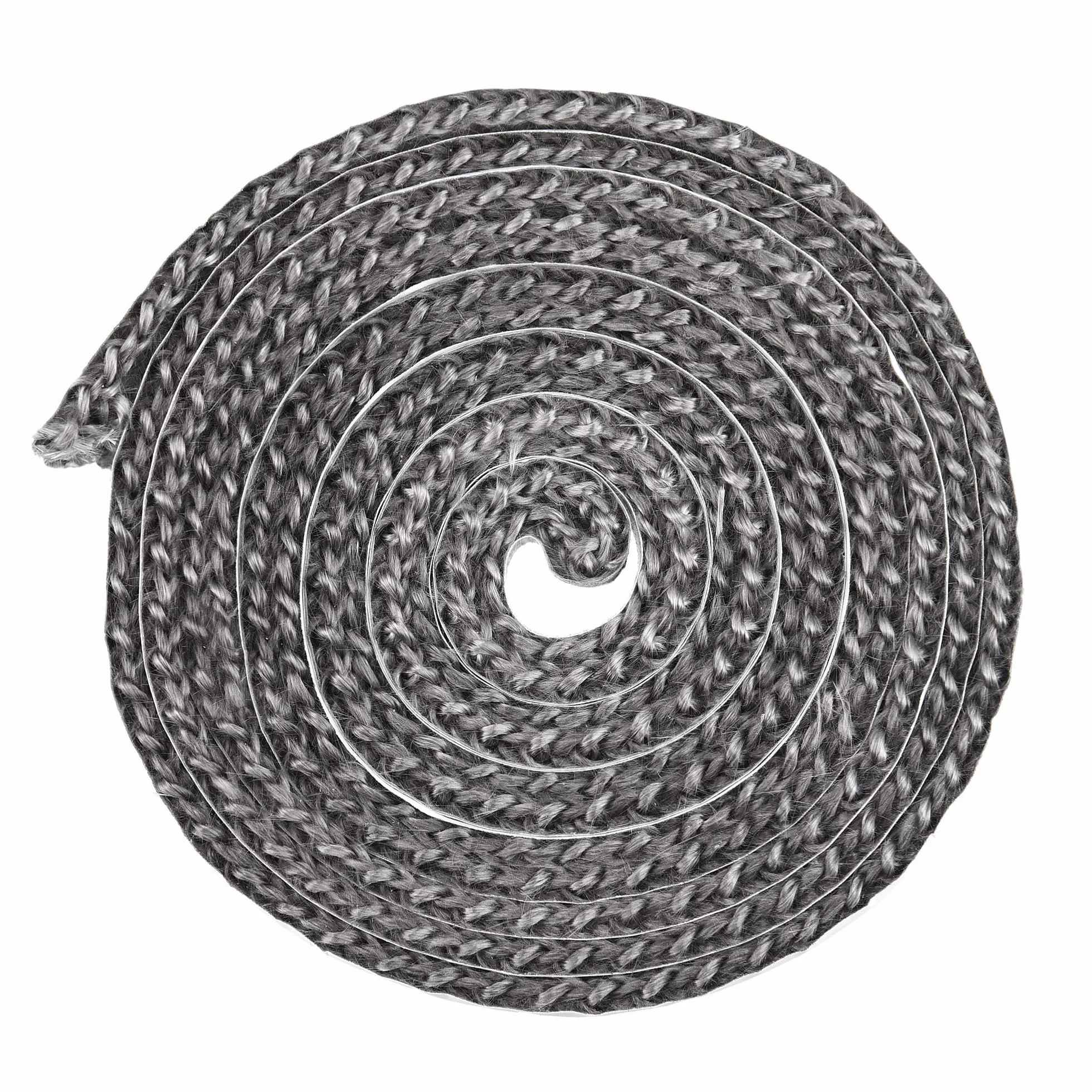 Navaris Guarnizione Stufa a Pellet 2 m Nastro Autoadesivo Fibra di Vetro Isolante Termico Alte Temperature