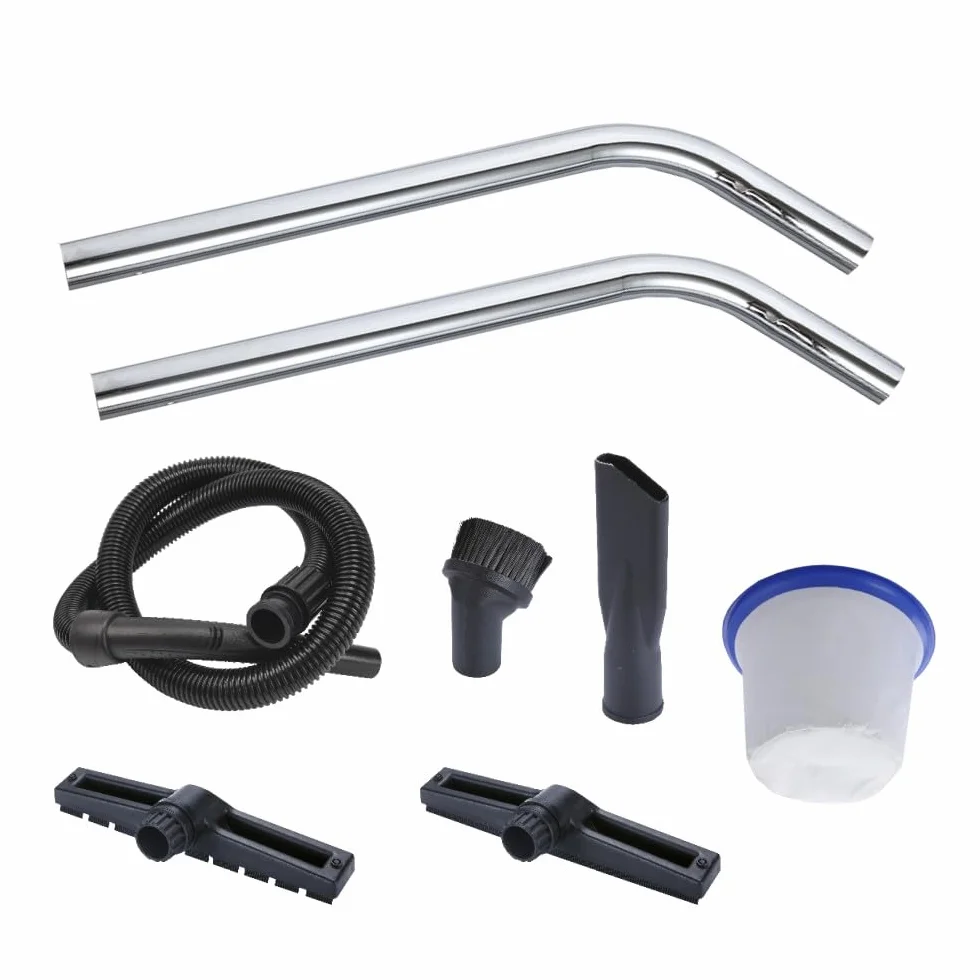 Ribimex Aspiratore per Solidi e Liquidi Aspirix Serie Pro 60 L 2 Motori 1000 W PRASP61LX2