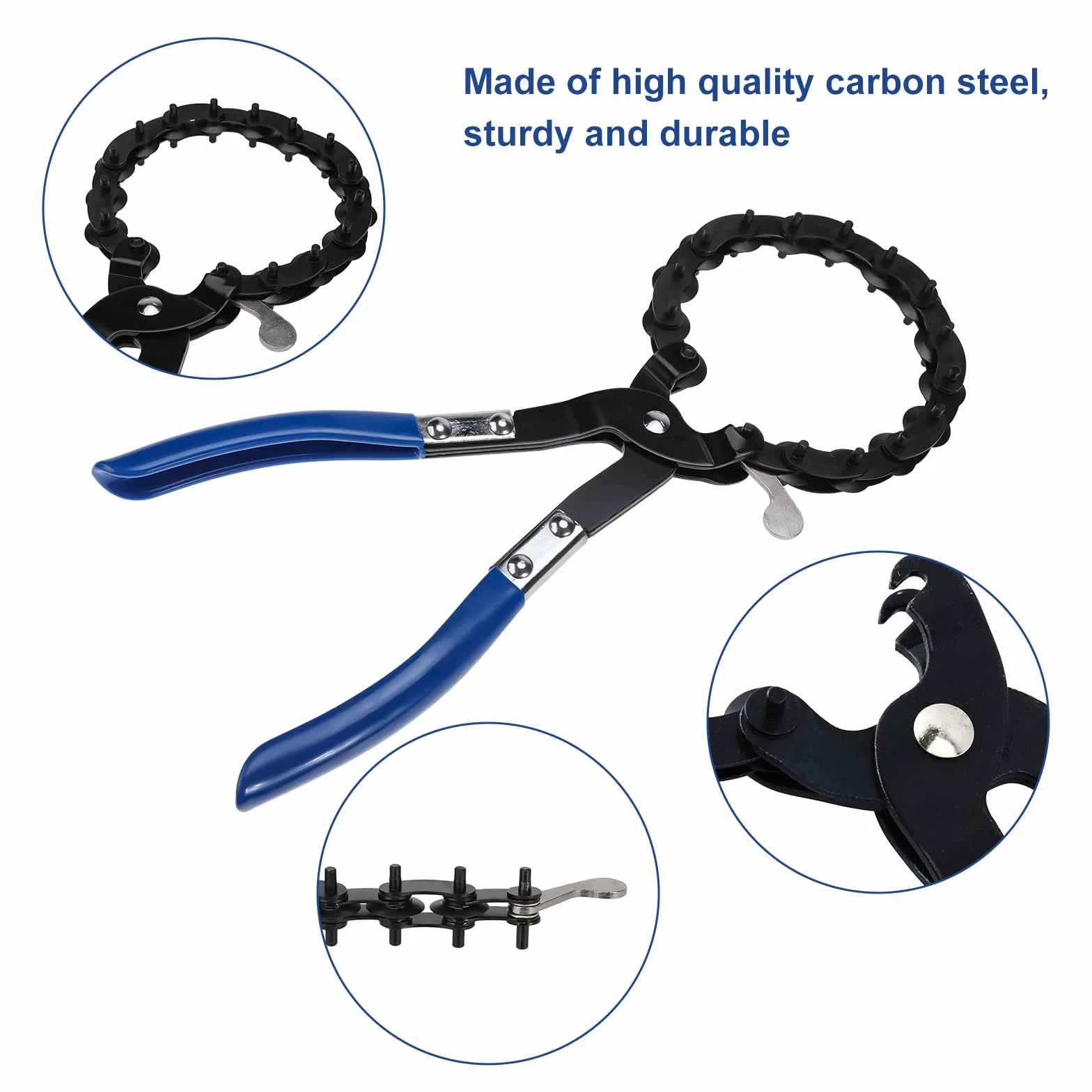 BOOMSTART Tagliatubi universale 3/4-3 pollici per tubo di scarico