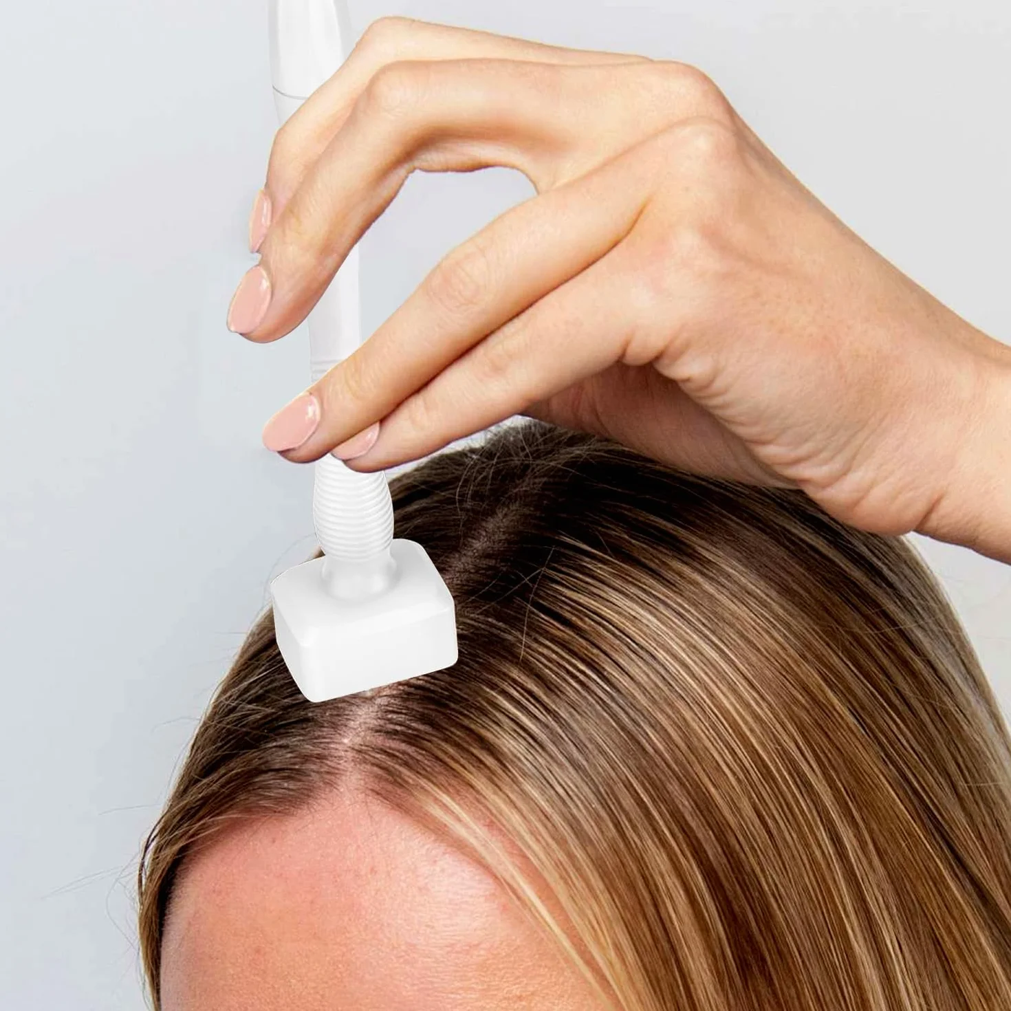 Dermastamp Derma Stamp Dermaroller 140 Pins Titanium Veri Aghi Microneedle Stamp Microneedling Lunghezza Dell'ago Regolabile da 0,25 mm a 3,0 mm Salvietta per Capelli Barba Growth Skin Care