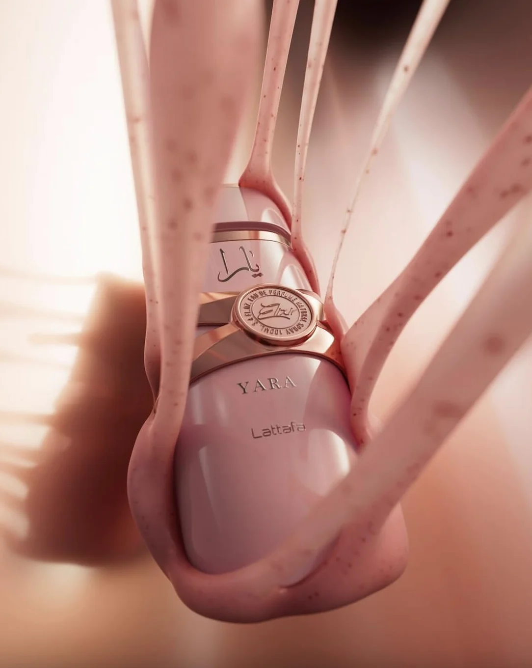 Lattafa Yara Elixir Eau de Parfum 100 ml, Profumo Arabo per Donna Dolce e di Lunga Durata, Include Atomizzatore, Fragranza Femminile Duratura con Note di Fragola S’mores, Gelsomino e Vaniglia (Yara
