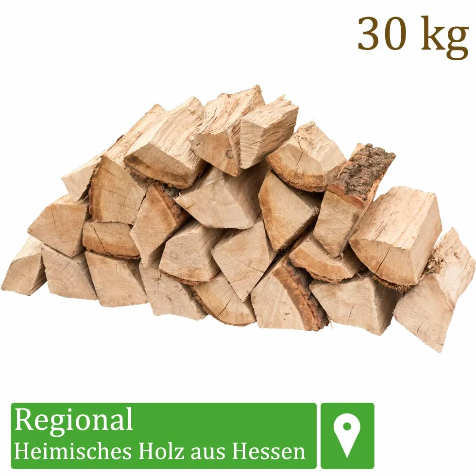 Legna da ardere quercia 25 cm 30 kg essiccati a camera per stufa camino