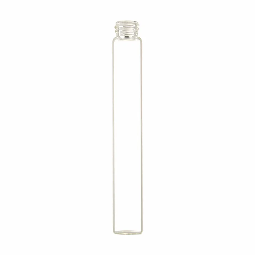 10 ml 10 pezzi Bottiglia di vetro spray ricaricabile per profumo Mini flacone campione di prova, fiale di vetro sottile, argento
