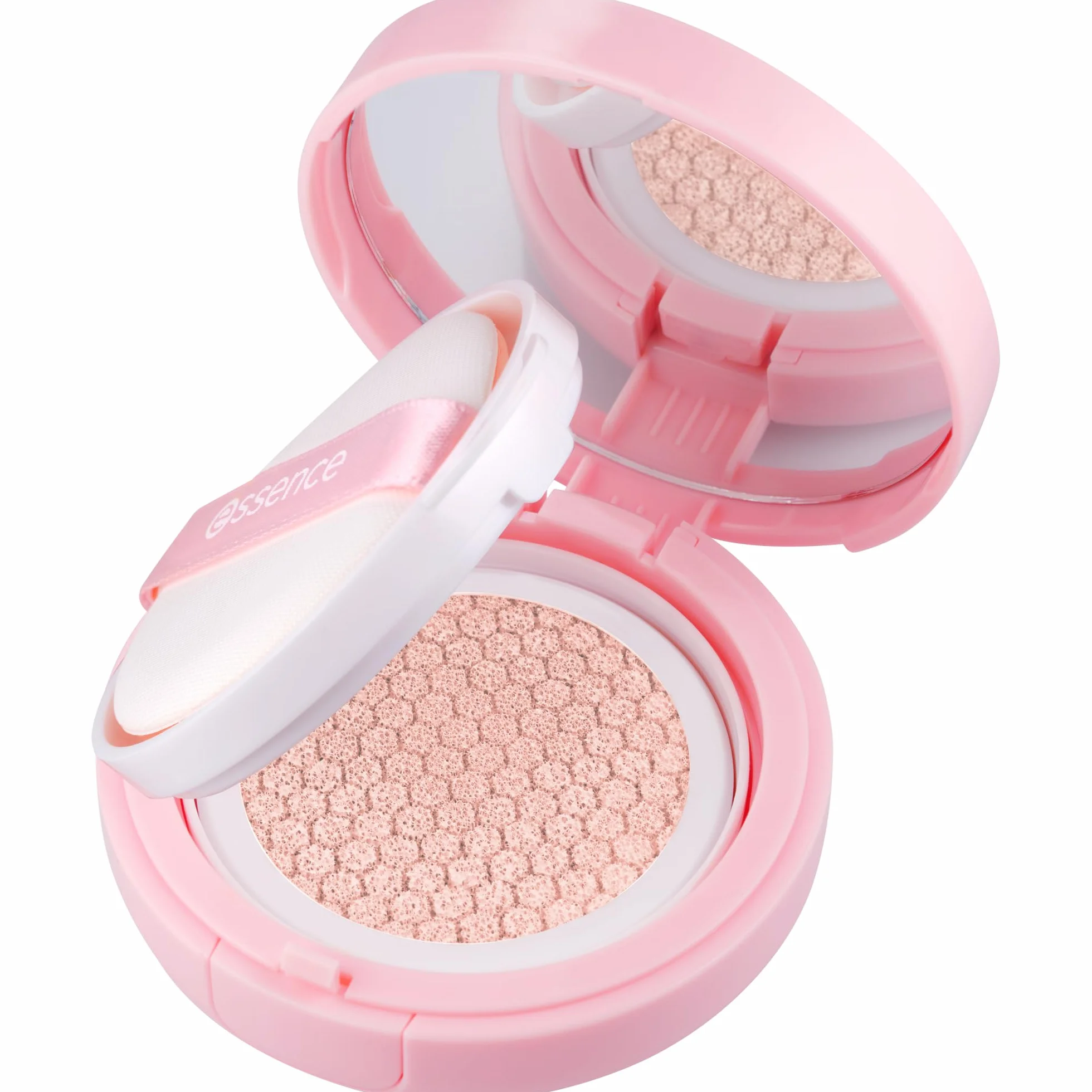 essence BRIGHTEN UP! fondotinta cushion, lunga durata, schiarente, naturale (12g)