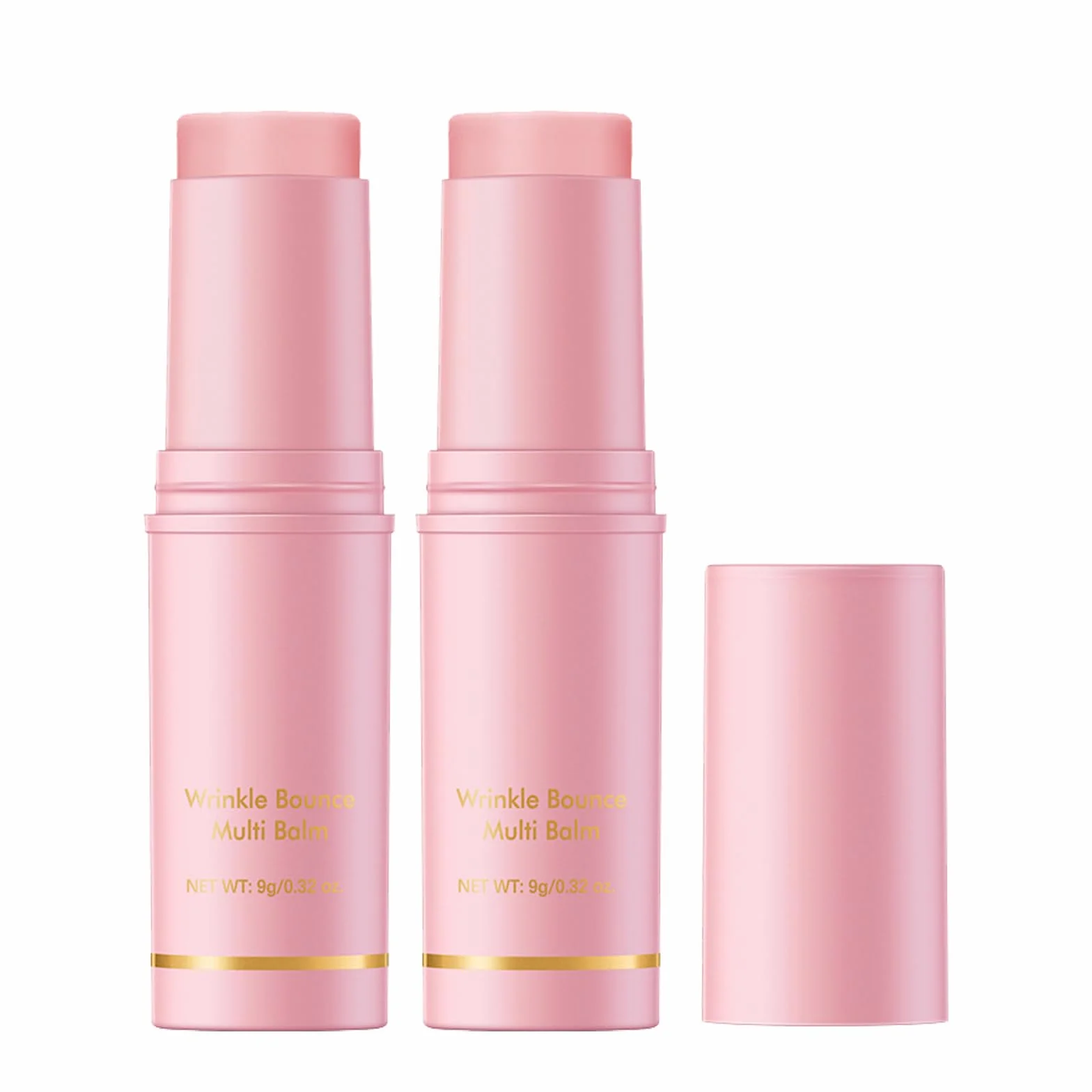 Stick Multi Balm di Rughe - bastone per bagagli di collagene, balsamo di umidità che aumenta il collagene per viso, occhi, labbra e collo | Carico di rughe profonde per la cura antirughe (2)