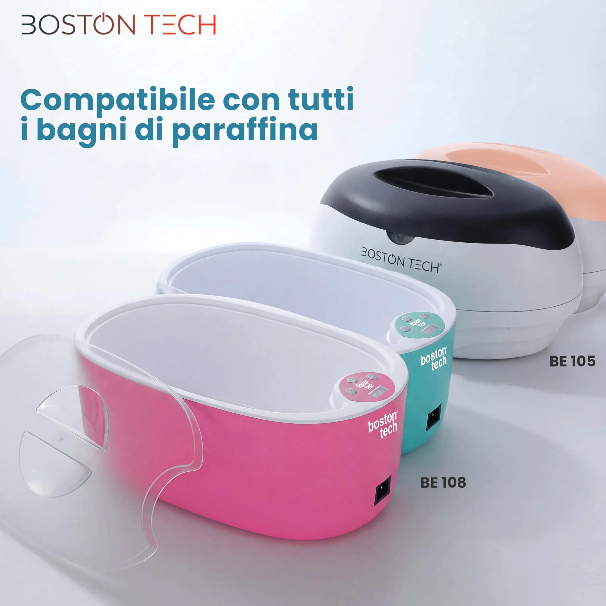 Paraffina per Mani e Piedi Boston Tech Riabilitazione Antiossidante Bagni di Paraffina Delicati e Idratanti Trattamento Professionale per Artrite Artrosi e Dolori Articolari 2 blocchix450g Arancia