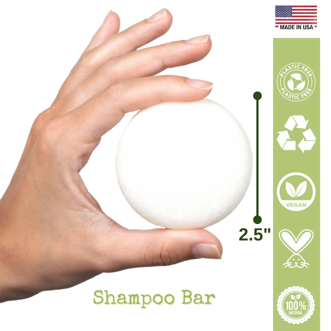 /liv/Nature- Shampoo Bar | Volume e idratazione per capelli secchi | Olio di Argan, Arancia Dolce, Ylang Ylang | Travel Essen
