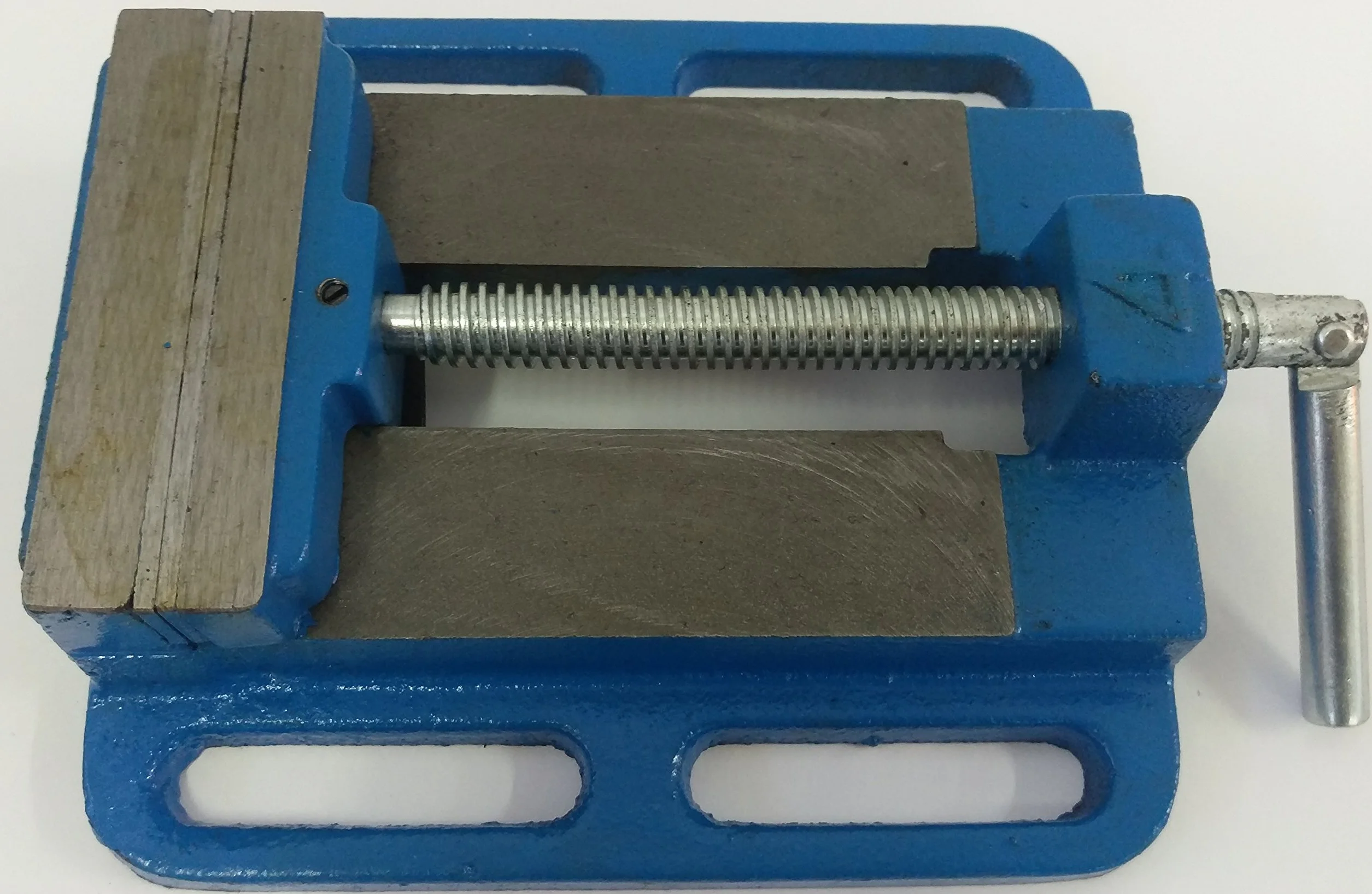 Morsa piatta da banco 75 mm per trapano a colonna EN-224450