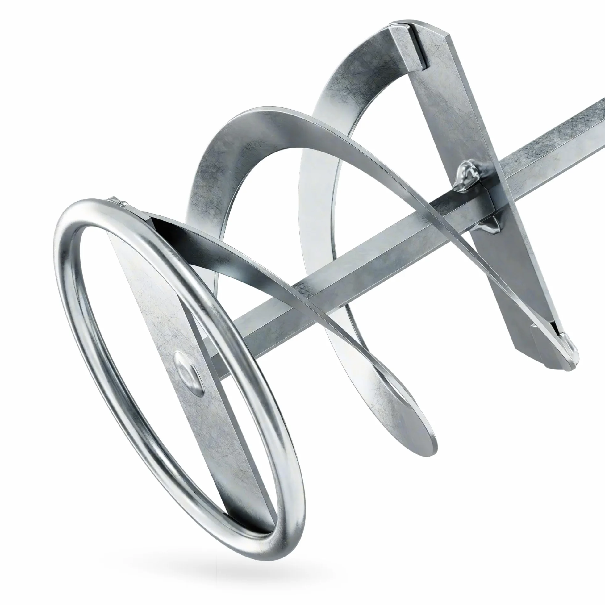 BILBAU Miscelatore per malta 600W 40 cm 80x400 mm filettatura HEX miscelatore a spirale